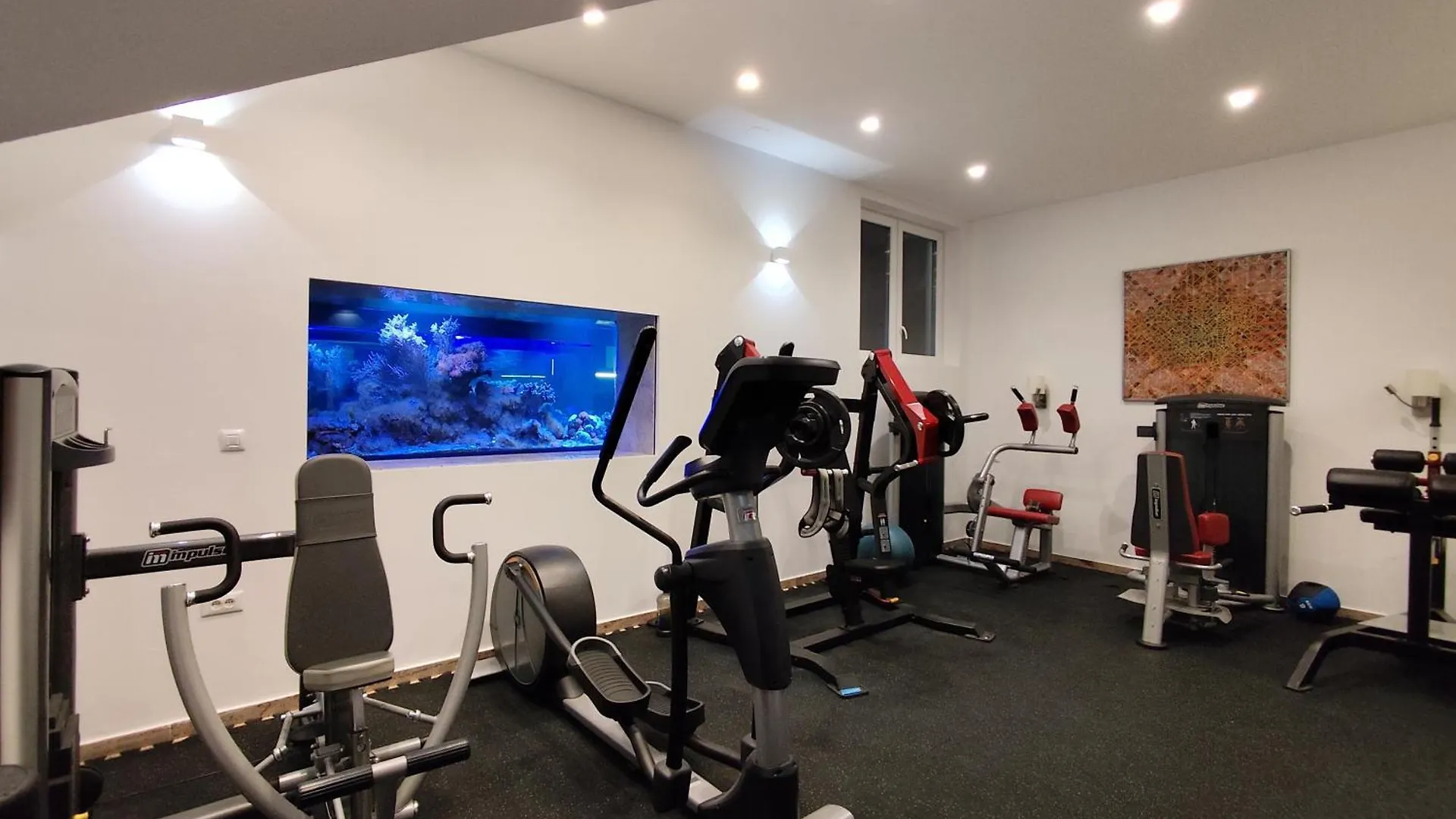 Wellness Villa Biocrystal With Heated Indoor Pool, Private Spa, Tennis Court And Fitness Hreljin