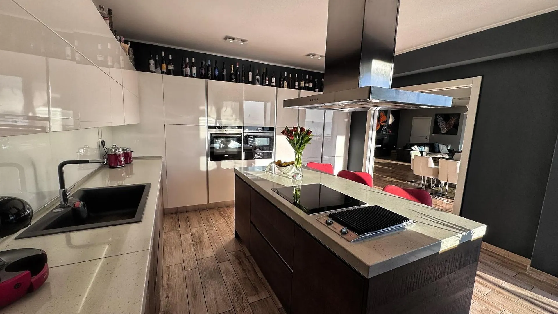 Wellness Villa Biocrystal With Heated Indoor Pool, Private Spa, Tennis Court And Fitness Hreljin